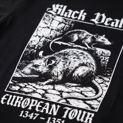 Black Death European Tour Graphic Tee