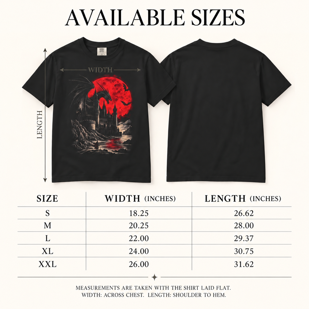 Crimson Moon Graphic Tee